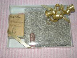 Tvättvante med tvål