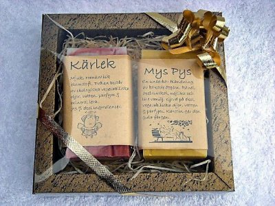 2 Tvålar - Presentförpackning